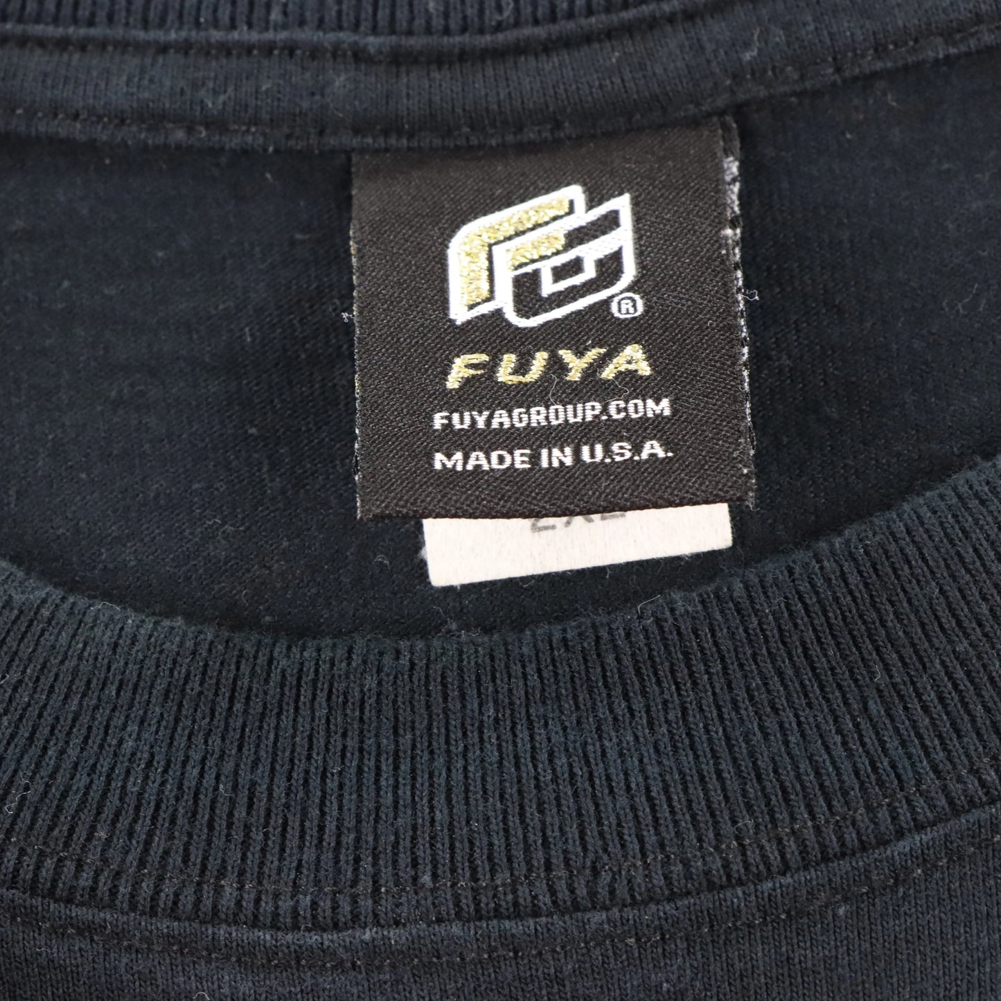 Vintage FUYA "High Life" 3D Skull & Glitter Smoke USA Made T-Shirt (XXL TALL)