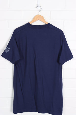 Baby Penguins 1994 Single Stitch Purple T-Shirt USA Made (M)
