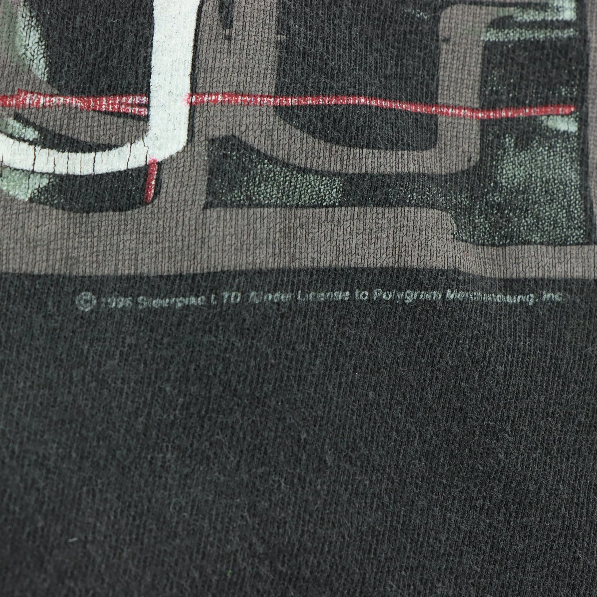 Vintage 1996 Sting 'Mercury Falling' Tour Black USA Made Double Sided Band Tee (L) - Vintage Sole Melbourne