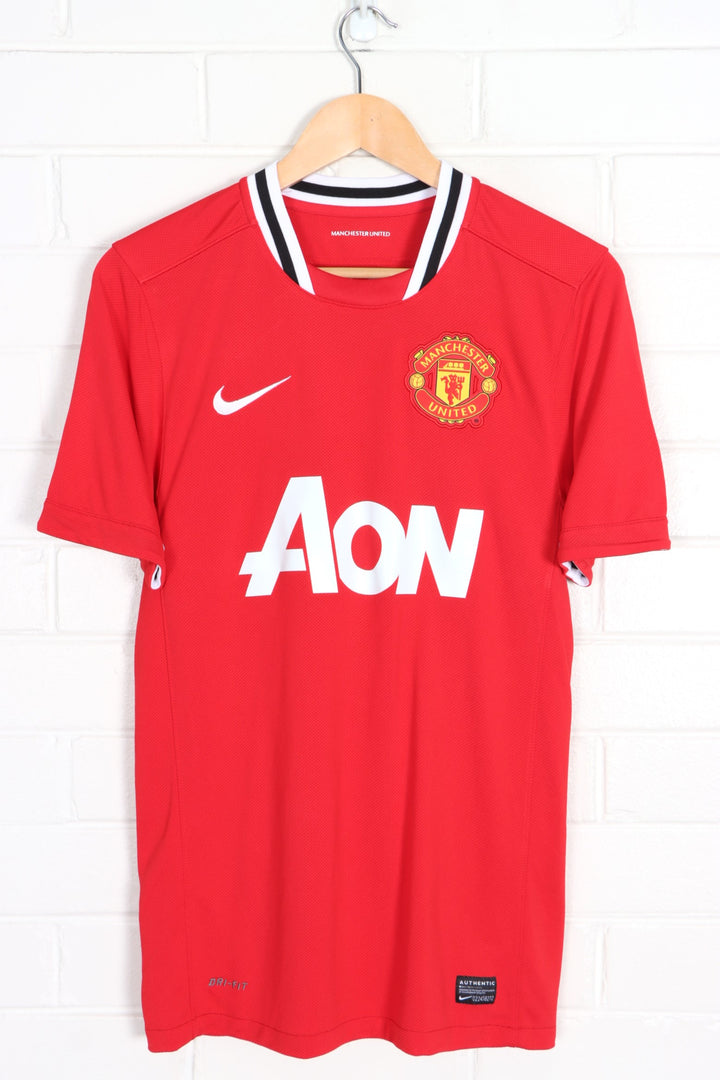 Manchester United #5 'Mum' 2011/2012 NIKE Home Soccer Jersey (S)