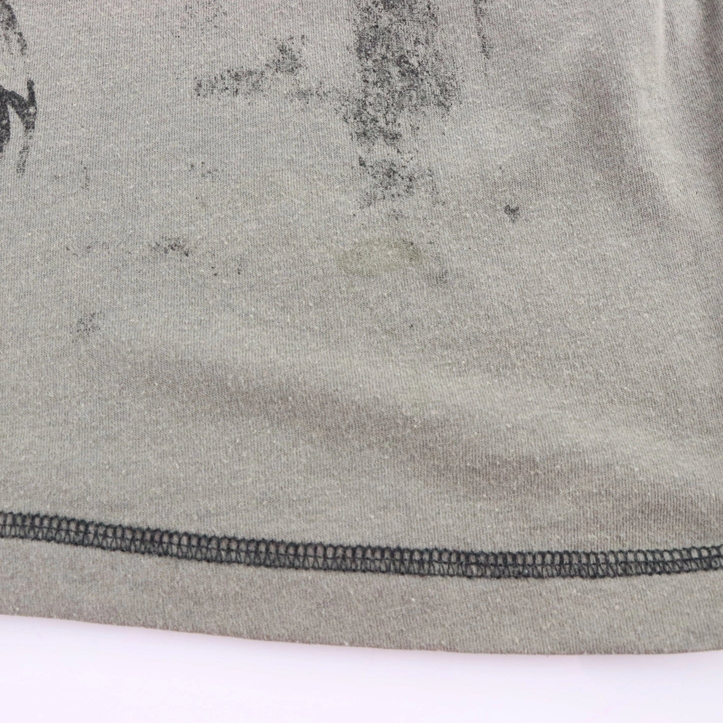 Vintage MMA ELITE Grey & Black Waffle Sleeve Y2K Long Sleeve Tee (XXL)