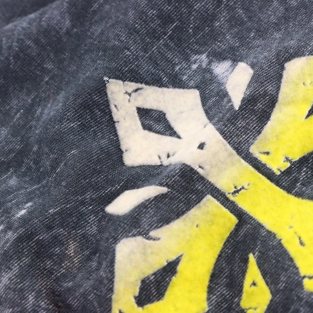 Vintage AFFLICTION "Live Fast" Ombre Velvet Detail USA Made Y2K T-Shirt (XXXL)