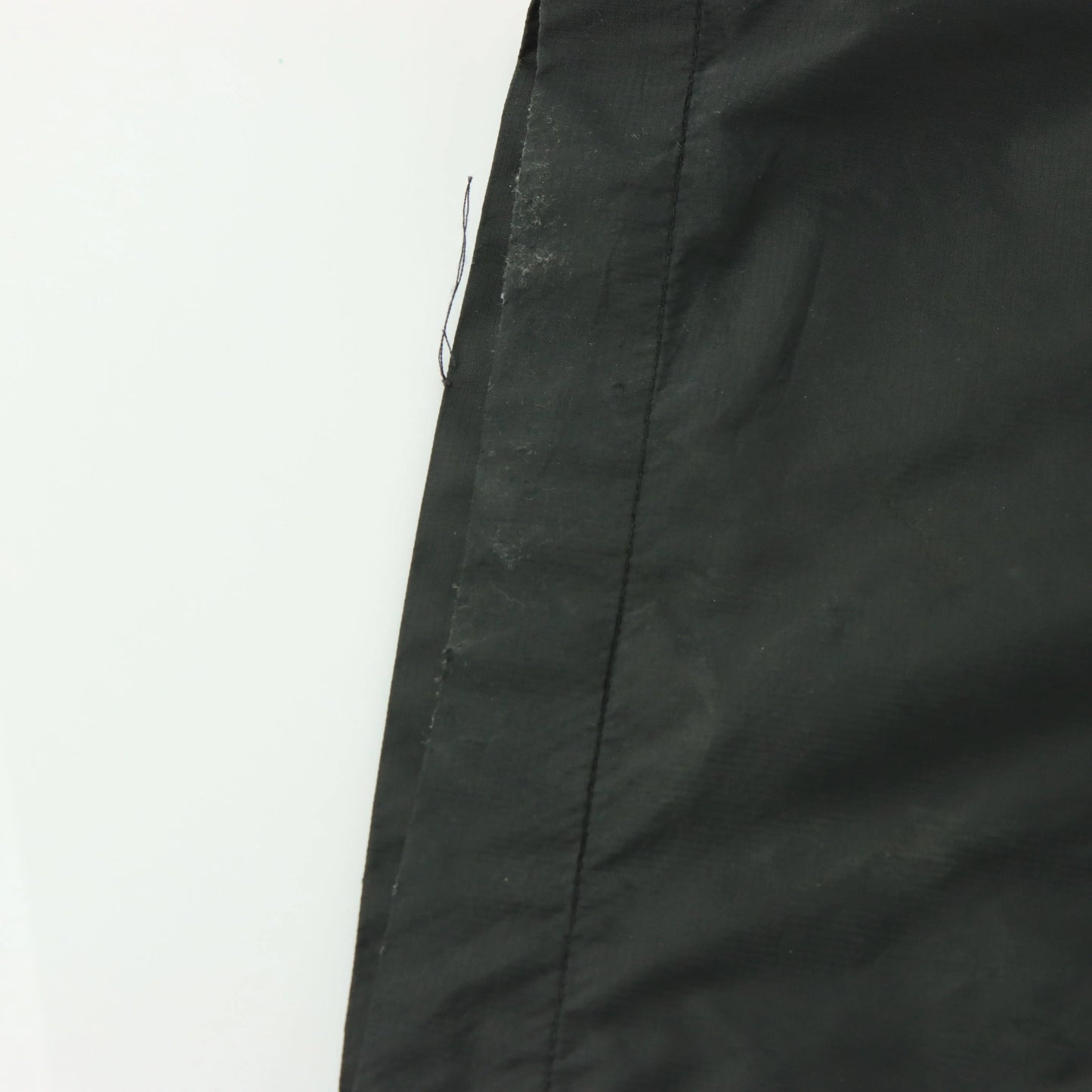 ADIDAS Embroidered Logo 3-Stripe Black & White Spray Track Pants (XL) - Vintage Sole Melbourne