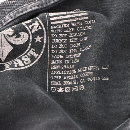 AFFLICTION "National Wild Turkey Federation" Y2K Vintage USA Made Hunting Tee (XL)