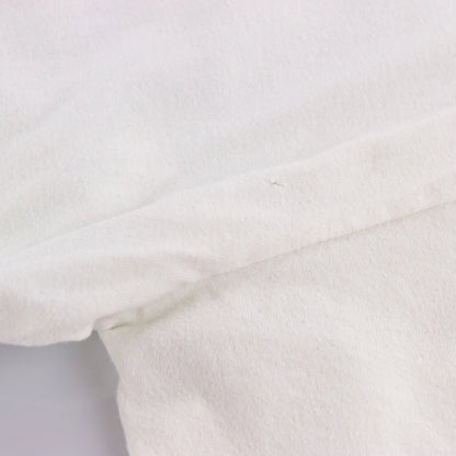 SOUTHPOLE Vintage Y2K Winged Cross Velvet Detail White T-Shirt (L TALL)