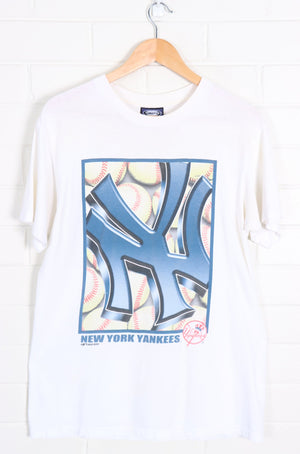 MLB 1999 New York Yankees T-Shirt Canada Made (L)