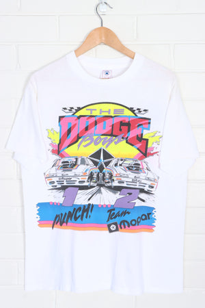 Team Mopar 'The Dodge Boys' 1996 Front Back Single Stitch T-Shirt USA Made (L)