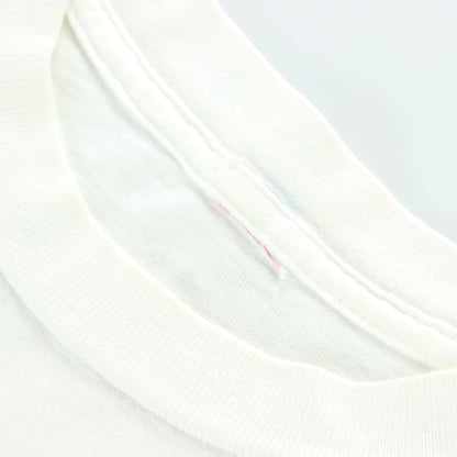 Vintage MICKEY MOUSE 'Epcot' Disney World Flag Single Stitch White Tee (L) - Vintage Sole Melbourne