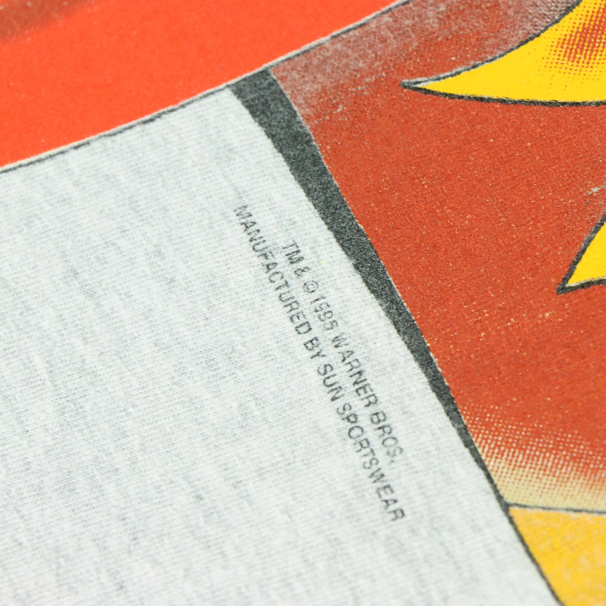 Vintage 1995 YOSEMITE SAM Looney Tunes Moustache USA Made Grey T Shirt (M-L) - Vintage Sole Melbourne