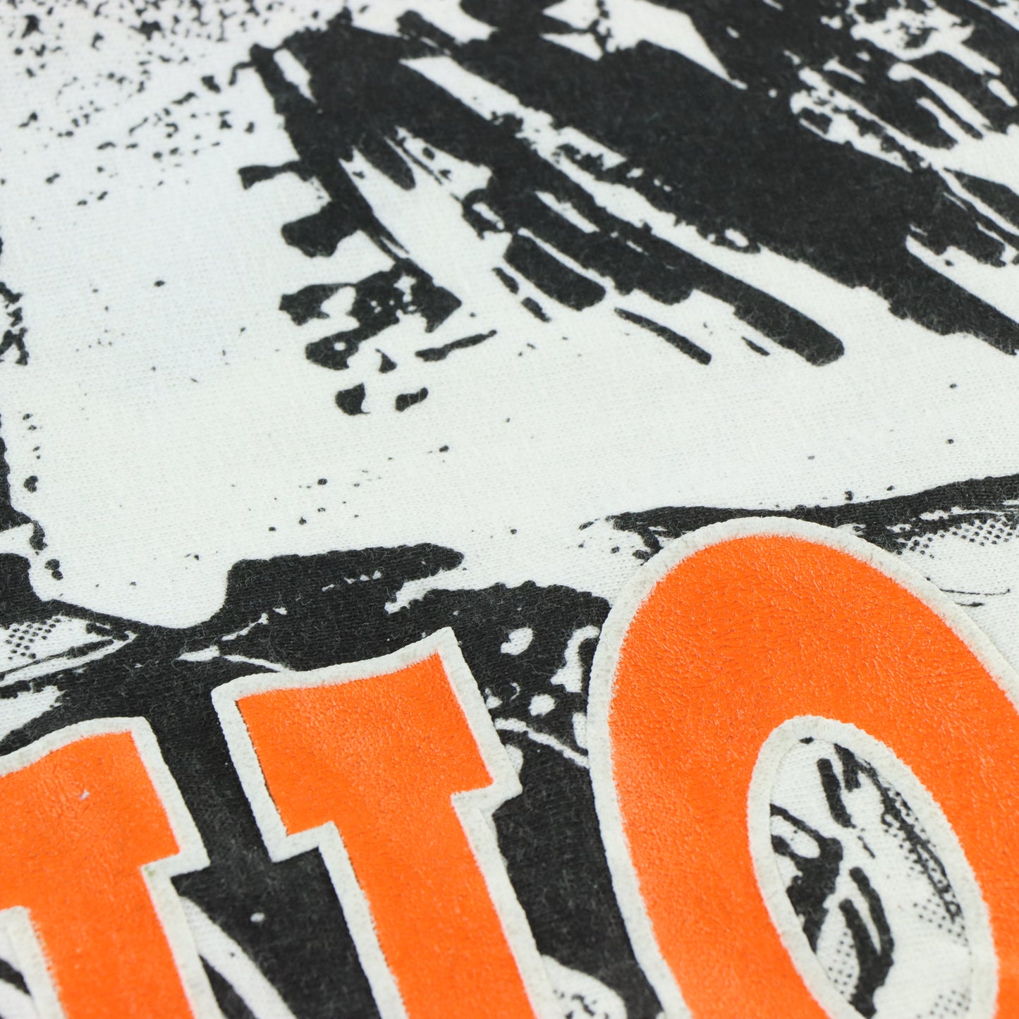 Vintage HOOTERS Football All Over Print Single Stitch Tee (M-L)