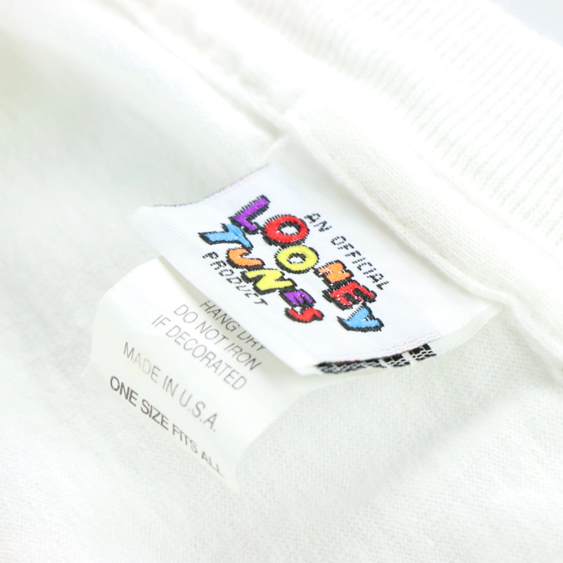 1995 SYLVESTER Sailor Looney Tunes Cartoon Single Stitch USA Made White Tee (XL) - Vintage Sole Melbourne