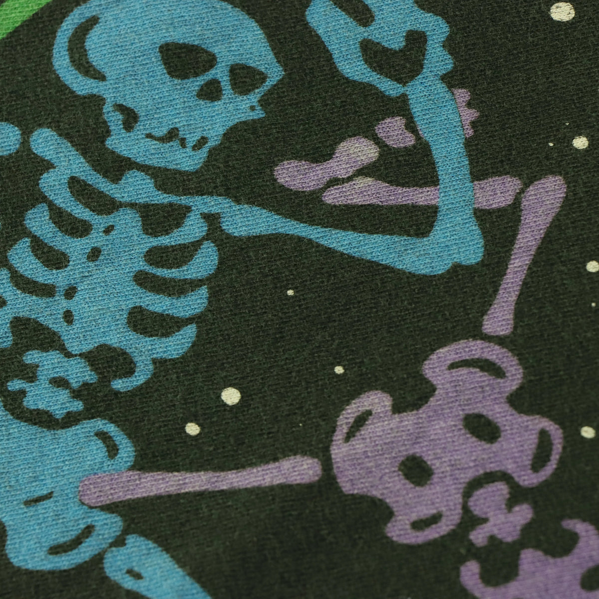 Vintage GRATEFUL DEAD 1992 'Dead Space' All Over Skeleton Single Stitch Music T-Shirt (XL-XXL)