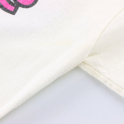 Vintage MINNIE MOUSE Big Face Disney Cartoon Single Stitch White T-Shirt (XL-XXL)