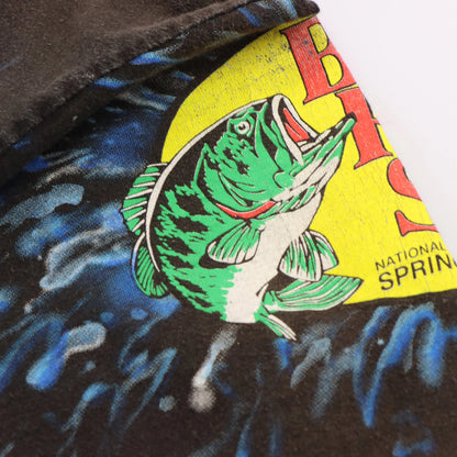 Vintage 1998 NASCAR Dale Earnhardt 'The Thrill' All Over Print Brown Racing T-Shirt (L-XL)