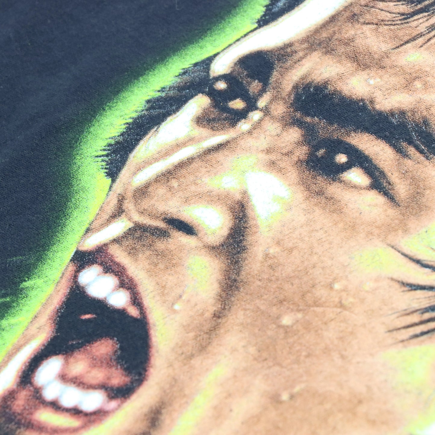 90's BRUCE LEE Face Changes 'Watahh Dragon' Black T-Shirt (XL-XXL)