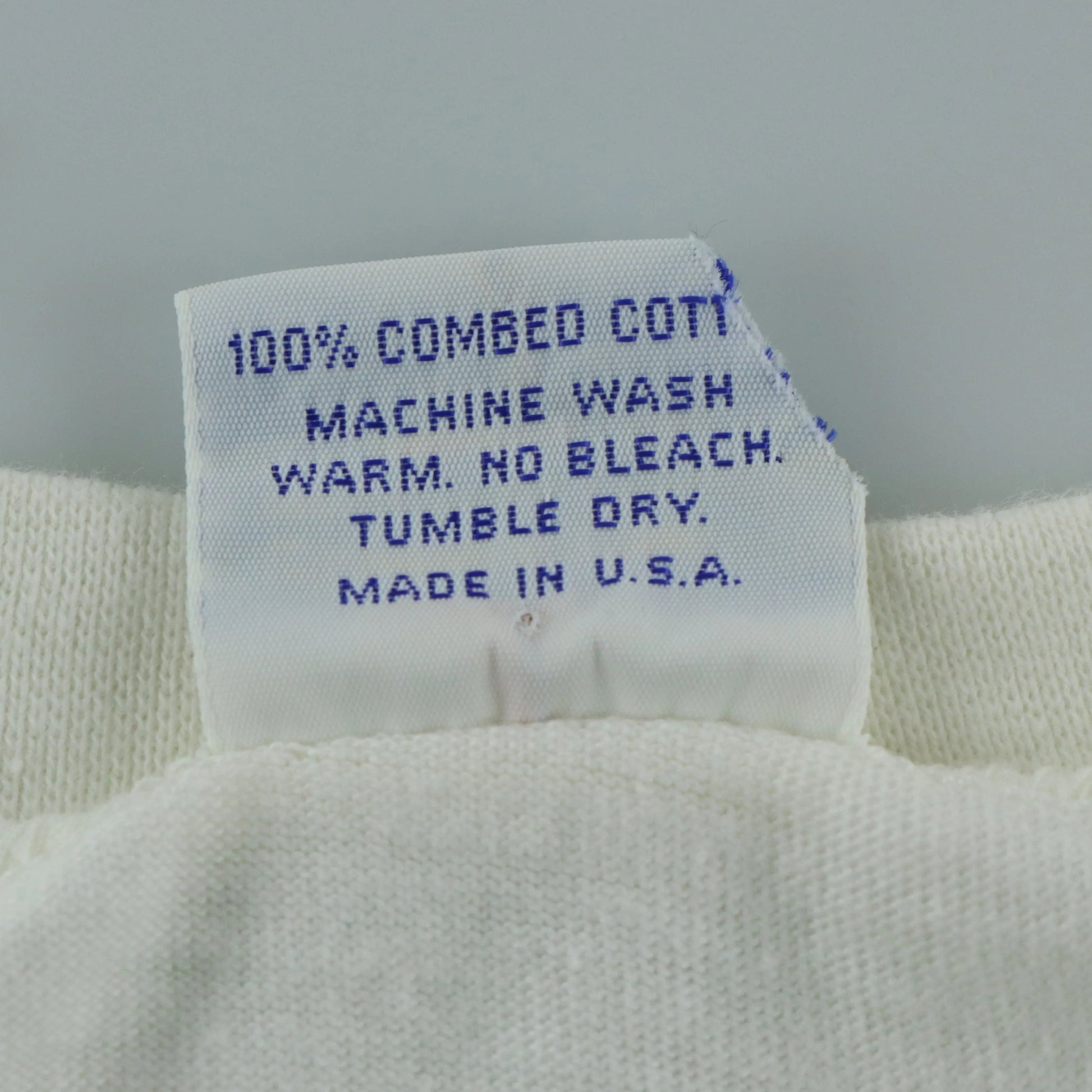 Double Sided B Kliban Cartoon Cat "Aloha" Single Stitch White T-Shirt USA Made (M-L) - Vintage Sole Melbourne