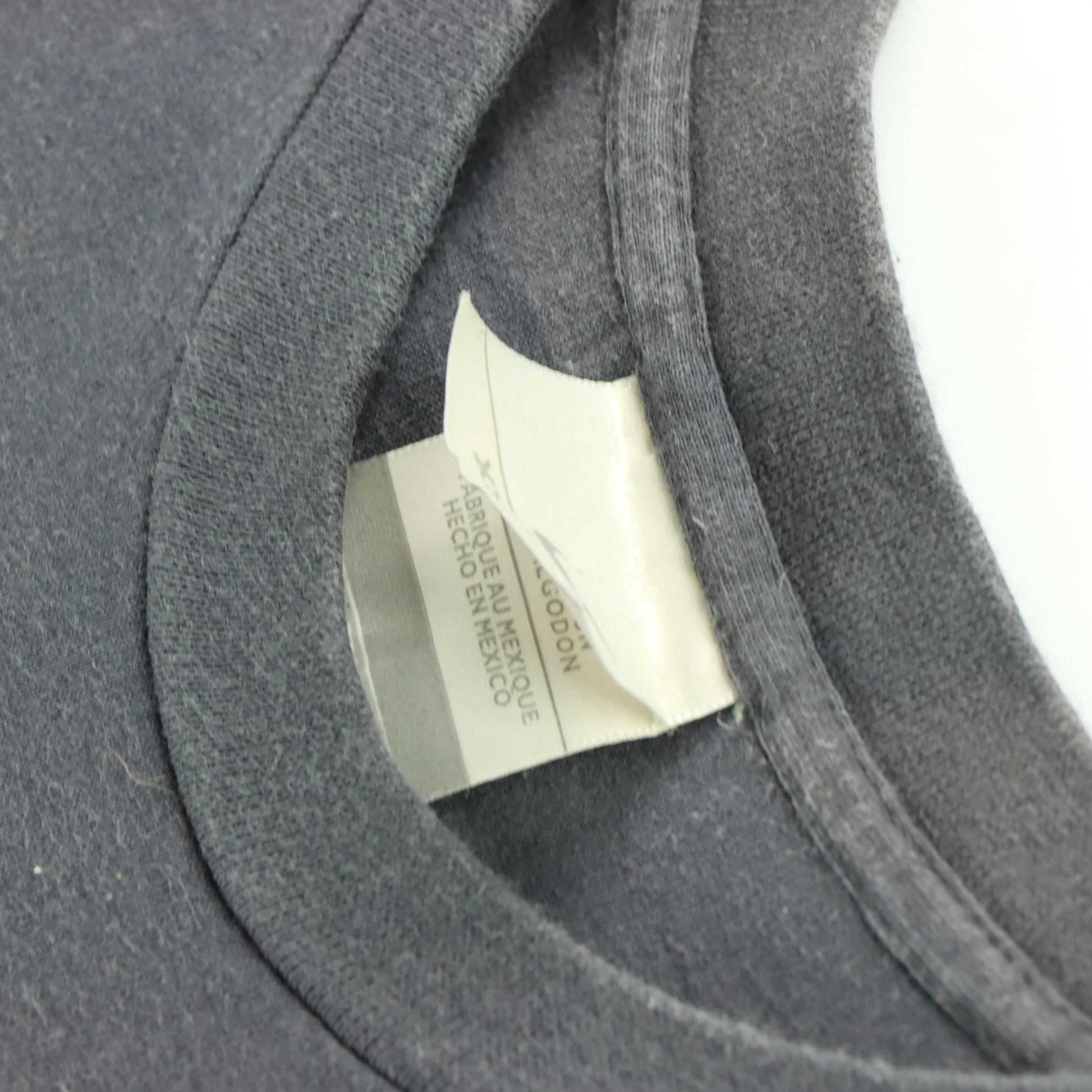 NIKE 90s Embroidered Swoosh Logo Grey & Silver Tee (XXL) - Vintage Sole Melbourne