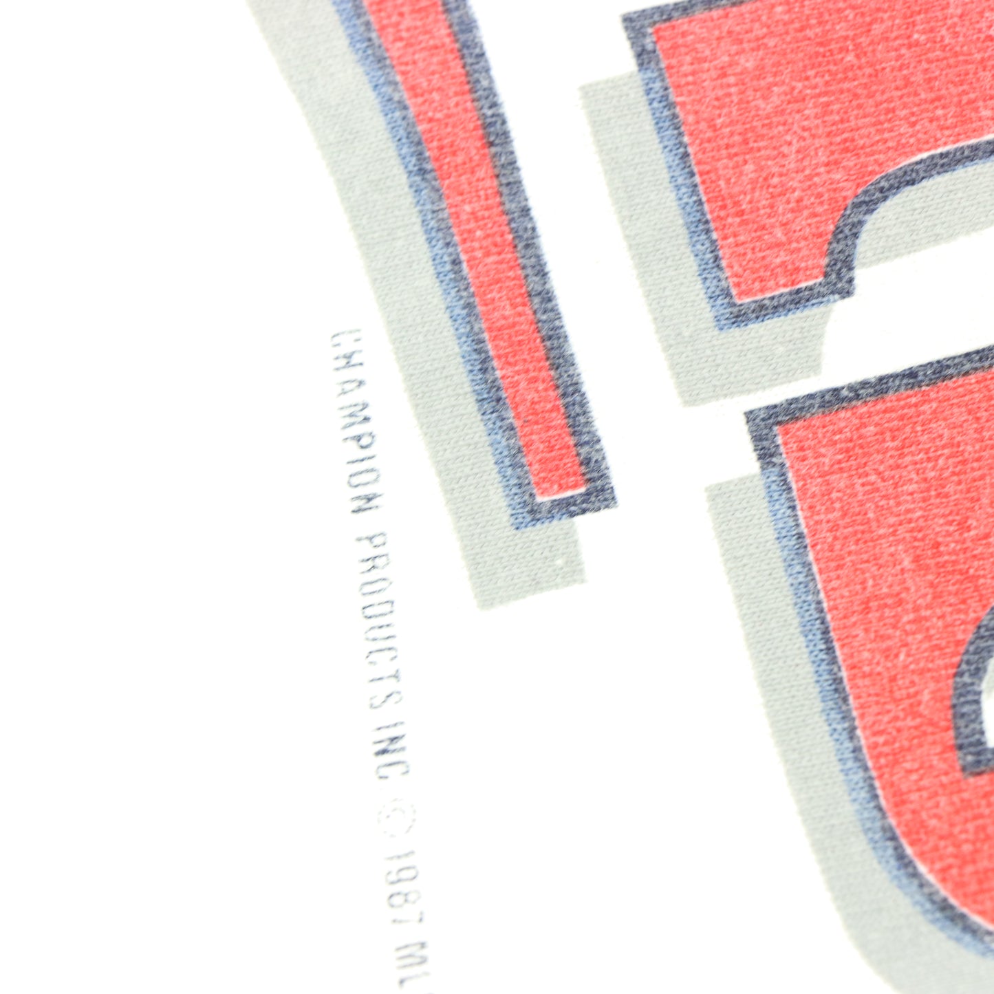 1987 CHAMPION Minnesota Twins USA Made MLB White Tee (L)