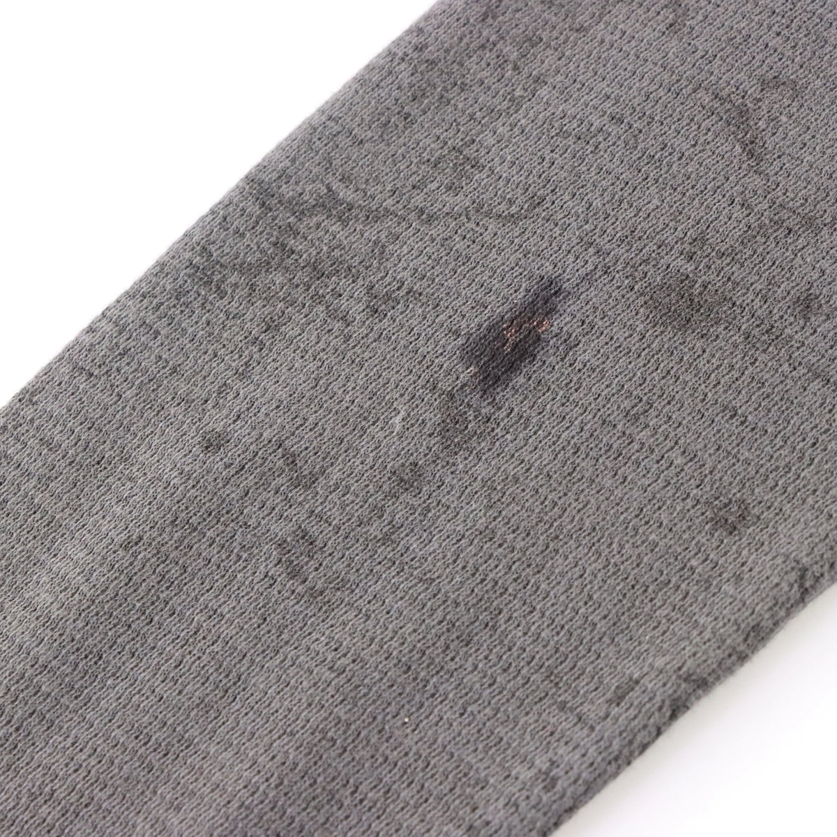 Vintage ARCHAIC AFFLICTION Velvet Cross Detail Grey Y2K Waffle Knit Thermal Long Sleeve Tee USA Made (M TALL)
