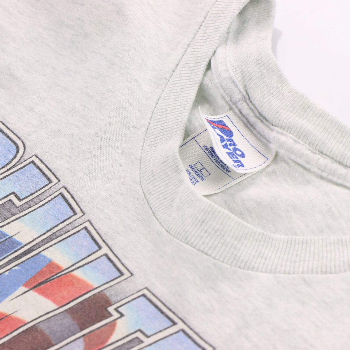 90's Vintage 'Dream Team' NBA Olympics Single Stitch USA Made Grey T-Shirt (L)
