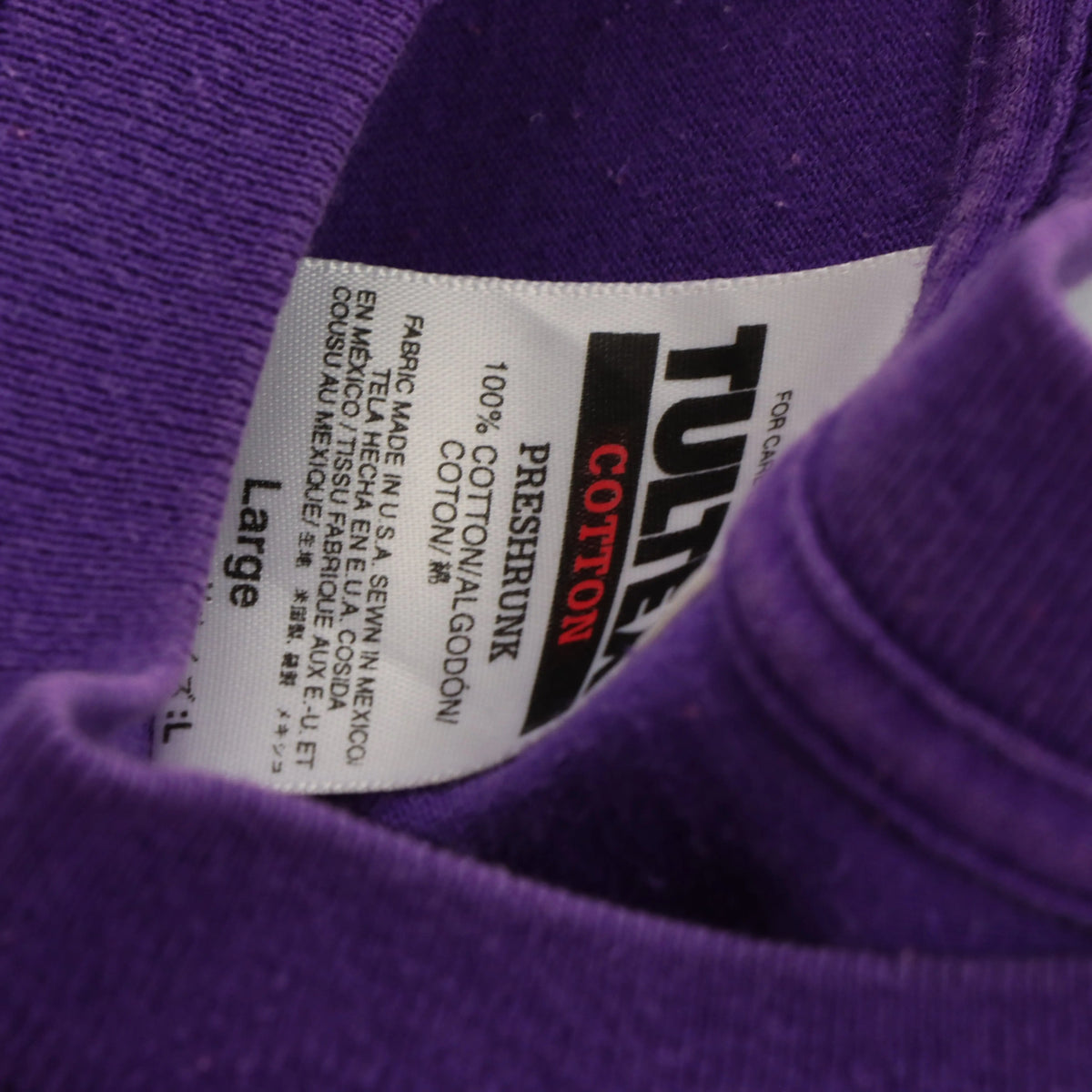 Vintage 1997 UTAH JAZZ NBA Champions Purple Basketball T-Shirt (L)