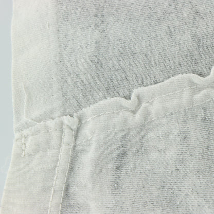 AFFLICTION Y2K Two Skulls Lightweight Distressed USA Made Grey Tee (XXL)