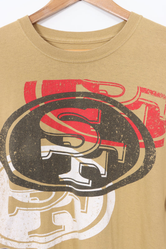 San Francisco 49ers NFL Team Apparel Large Front Graphic Tee (L)