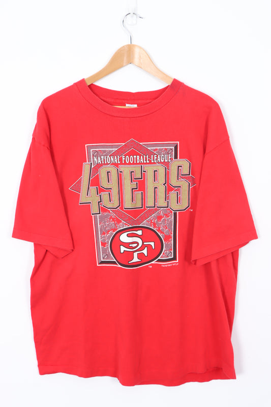 1993 San Francisco 49ers LOGO 7 USA Made Tee (XL)
