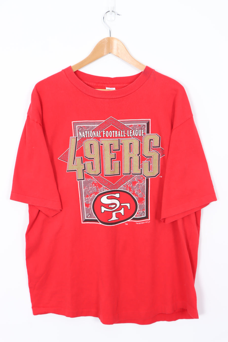 1993 San Francisco 49ers LOGO 7 USA Made Tee (XL)