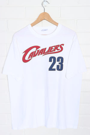 NBA Cleveland Cavaliers #23 LeBron James Front Back Tee (L)