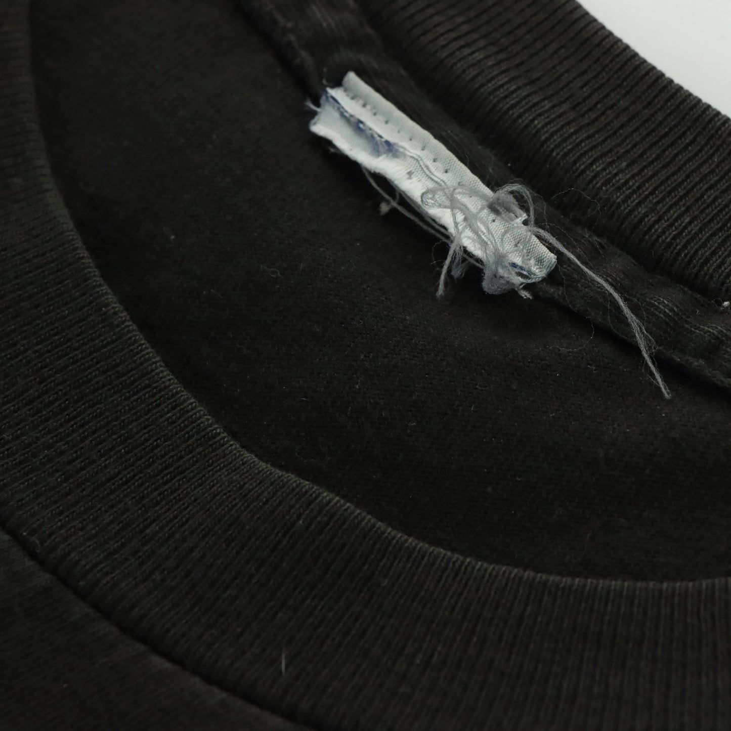 1994 THE GRATEFUL DEAD 'Blue For Allah' Album Cover Skeleton Violin Black Tee (XL) - Vintage Sole Melbourne
