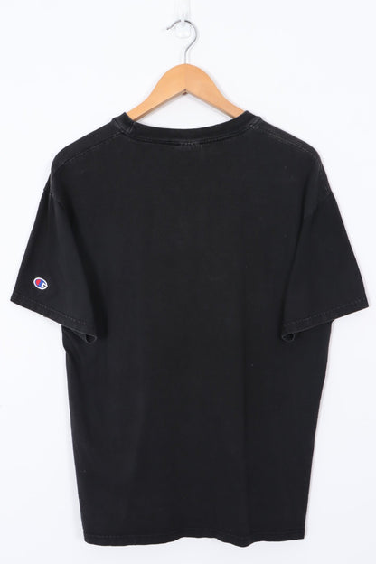 CHAMPION NBA 2000 Finals Los Angeles Lakers Black Tee (L)