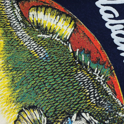 Vintage Alabama Tackle Fishing Bass USA Made Navy Sweatshirt (M) - Vintage Sole Melbourne