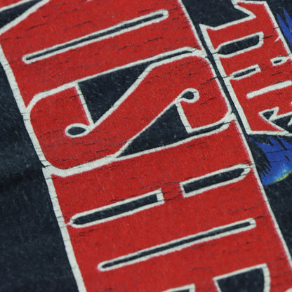 1989 THE PUNSIHER Marvel Comic USA Made Single Stitch Navy T-Shirt (XL) - Vintage Sole Melbourne