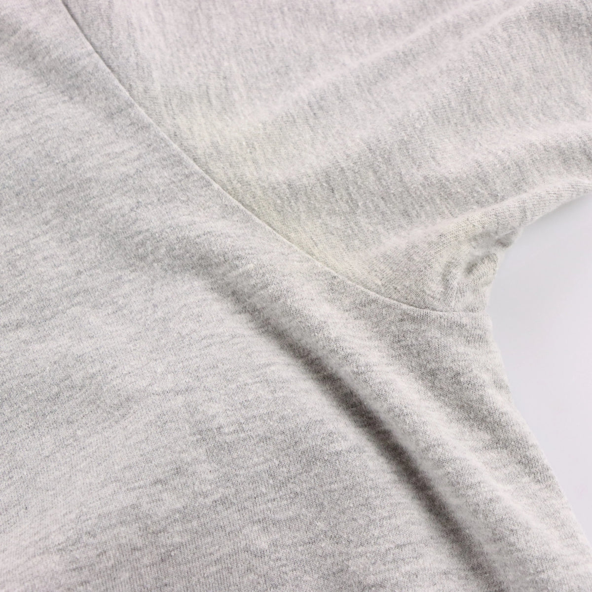 Vintage NIKE Grey & White Embroidered Swoosh Logo T-Shirt (L)