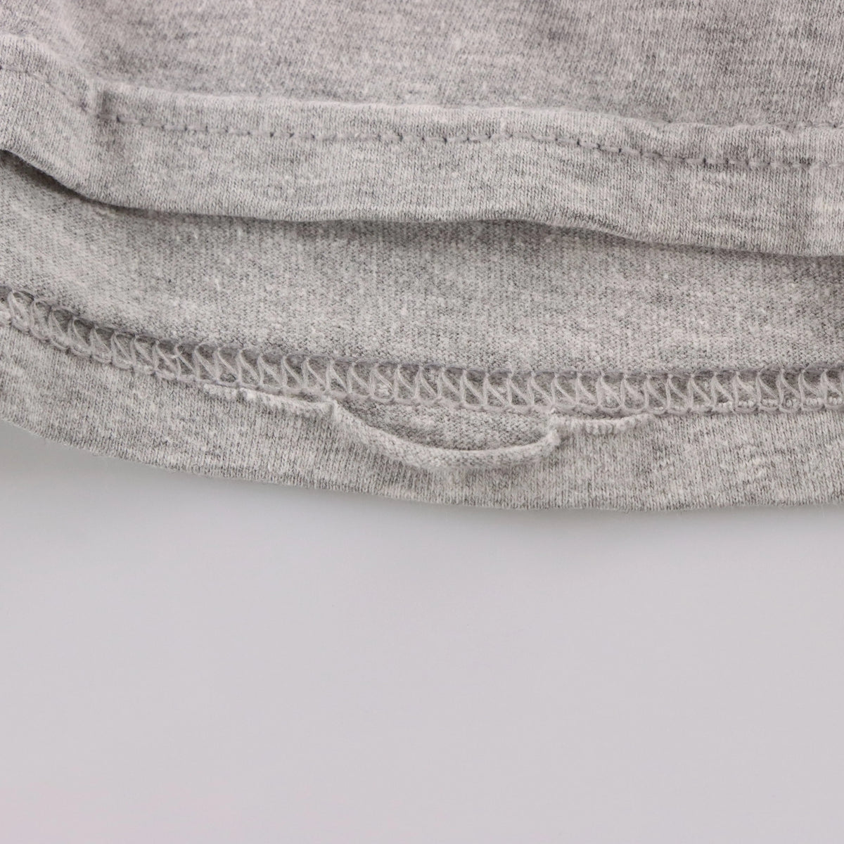 Vintage NIKE Grey & White Embroidered Swoosh Logo T-Shirt (L)