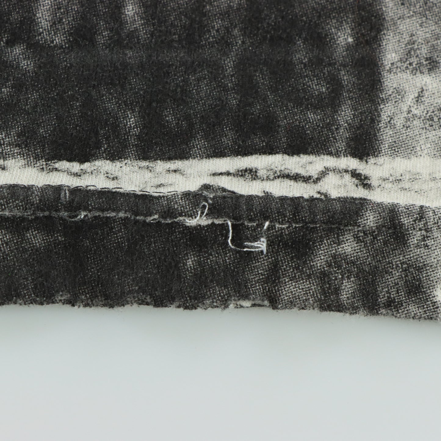 AFFLICTION "Dead Or Alive" Double Sided Cross Patches & Skull USA Made T-Shirt (XL-XXL)