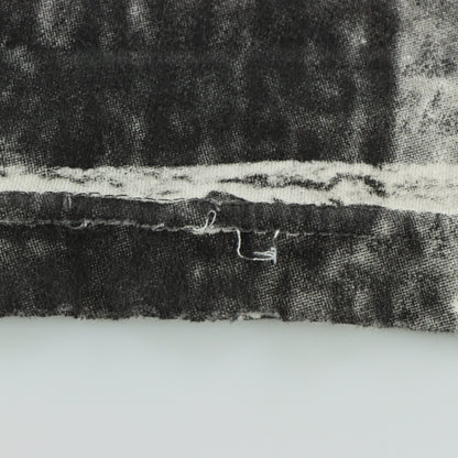 AFFLICTION "Dead Or Alive" Double Sided Cross Patches & Skull USA Made T-Shirt (XL-XXL)