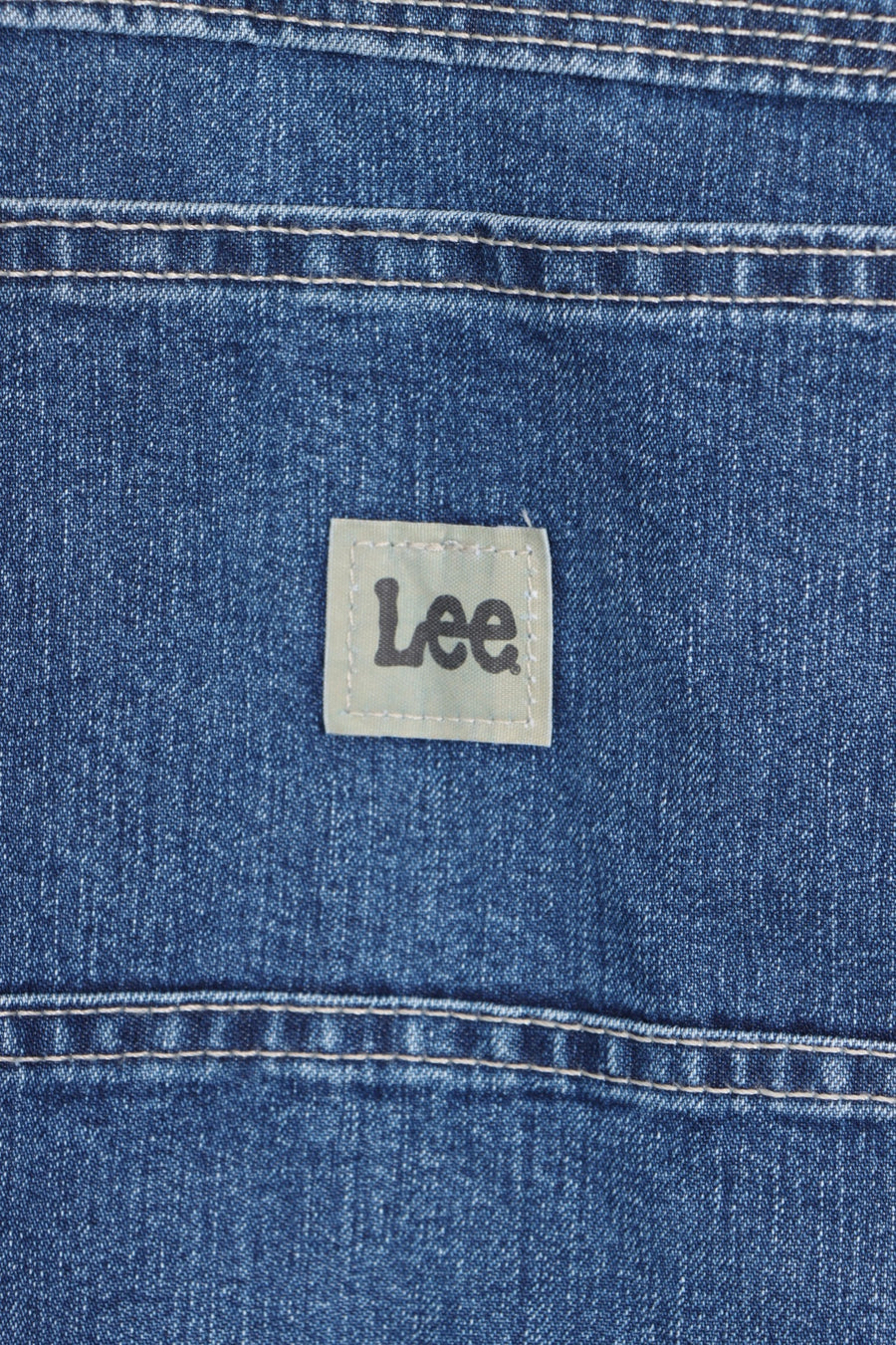 LEE Medium Wash Carpenter Jorts Shorts (36)