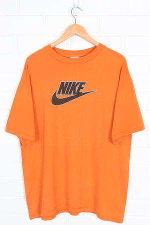 Orange and black store nike shirt