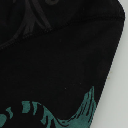 ED HARDY By Christian Audigier Y2K Embellished Zip Up Hoodie Sweatshirt (XS-S)