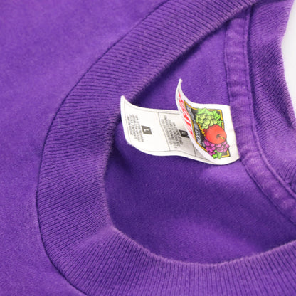 1998 Vintage UTAH JAZZ NBA 'Play Offs' Purple Single Stitch T-Shirt (XL)