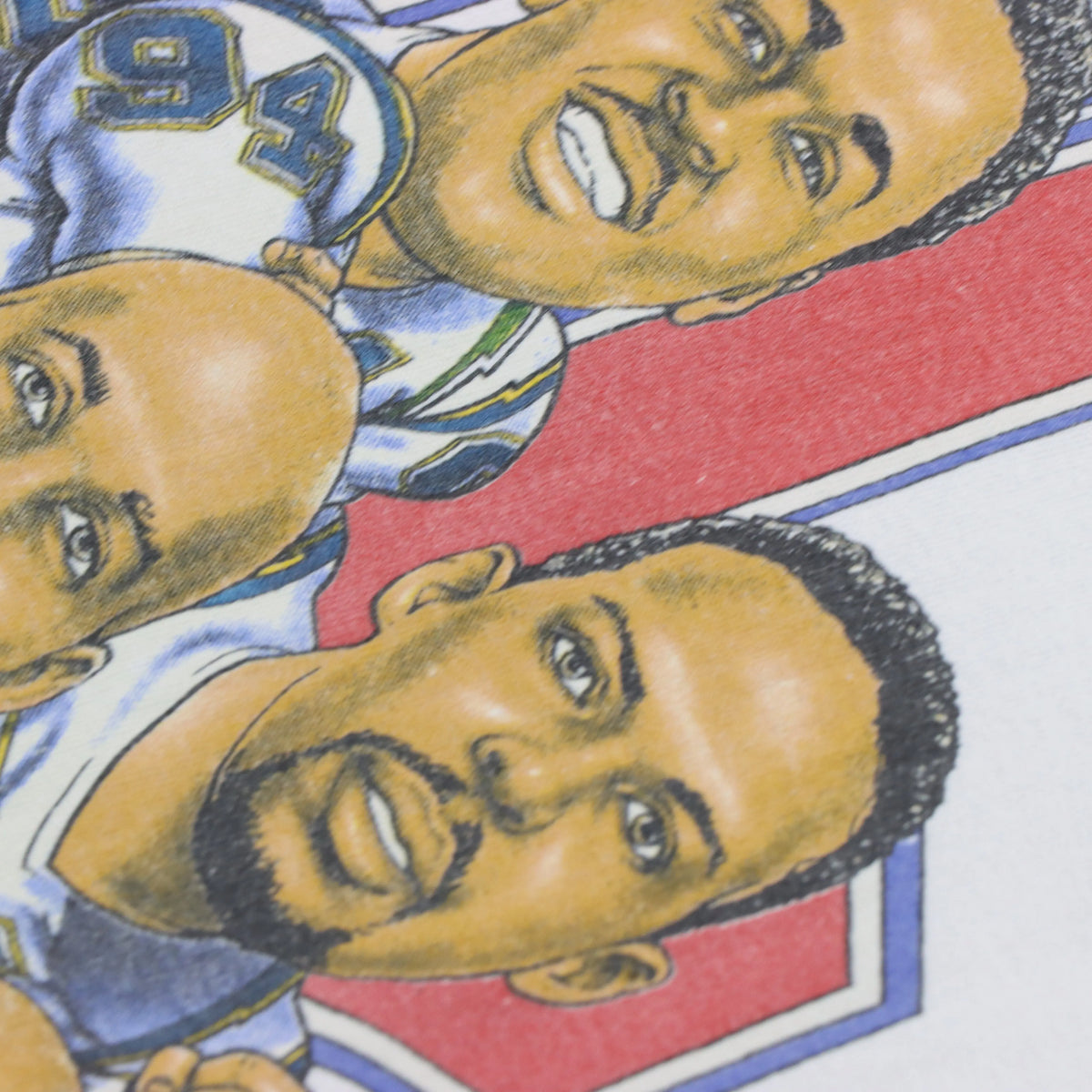 Vintage 1995 CHARGERS Super Bowl AFC Champions Signature Single Stitch White T-Shirt (L)