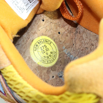 NEW BALANCE x SALEHE BEMBURY 2002R 'Peace Be The Journey' Suede & Mesh Orange Sneakers (9.5)