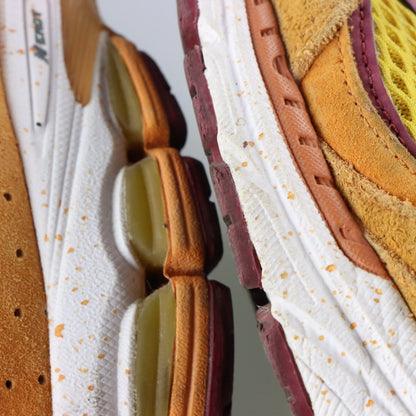 NEW BALANCE x SALEHE BEMBURY 2002R 'Peace Be The Journey' Suede & Mesh Orange Sneakers (9.5)