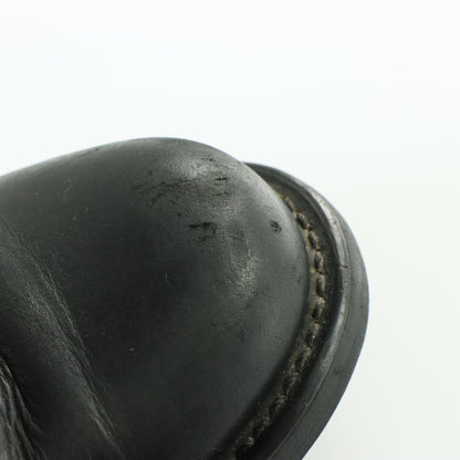 FRYE 'Veronica' Black Buckle Motorcycle Boots (Women's 10)