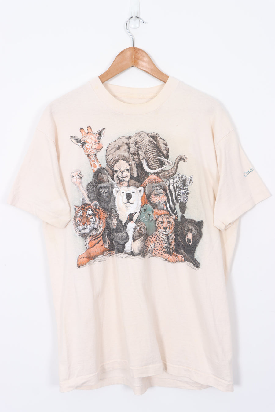 1996 Zoo Family Animal Habitat Single Stitch T-Shirt (L)