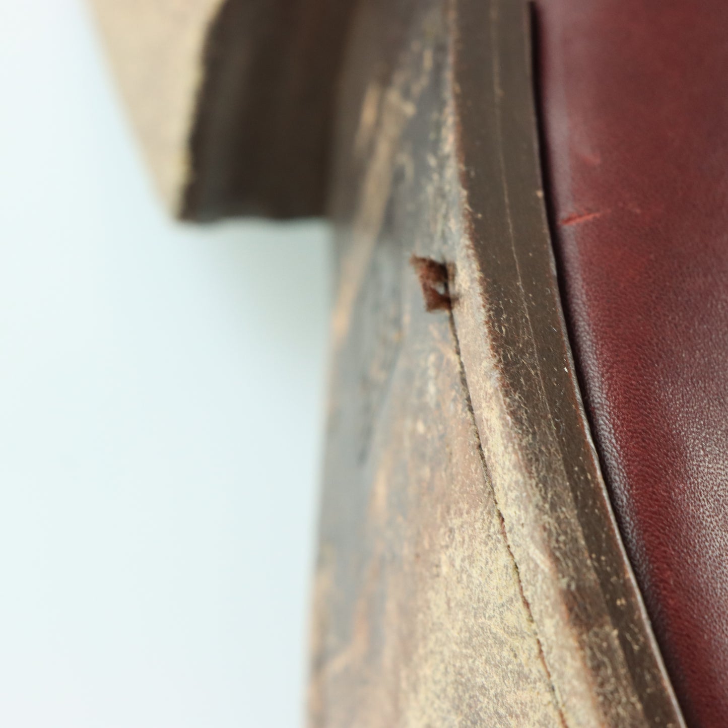 FRYE 'Melissa' Button Redwood Leather Round Toe Boots (7.5 B)