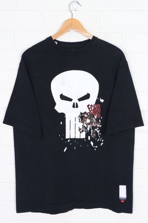 ECKO UNLTD x Marvel 'The Punisher' Front Back T-Shirt USA Made (L)