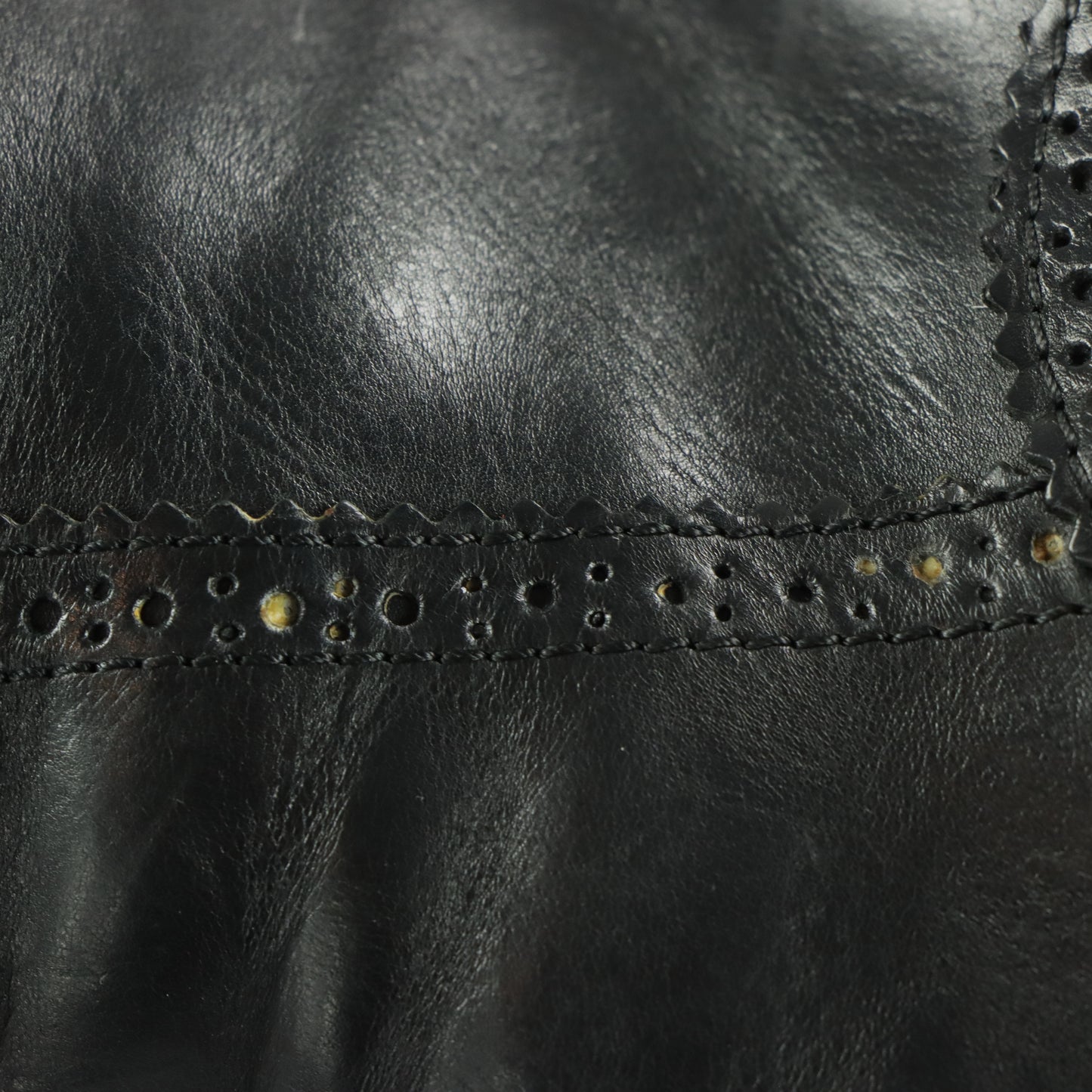 DRIES VAN NOTEN Pattern Detail Black Knee High Italy Made Boots (37.5)